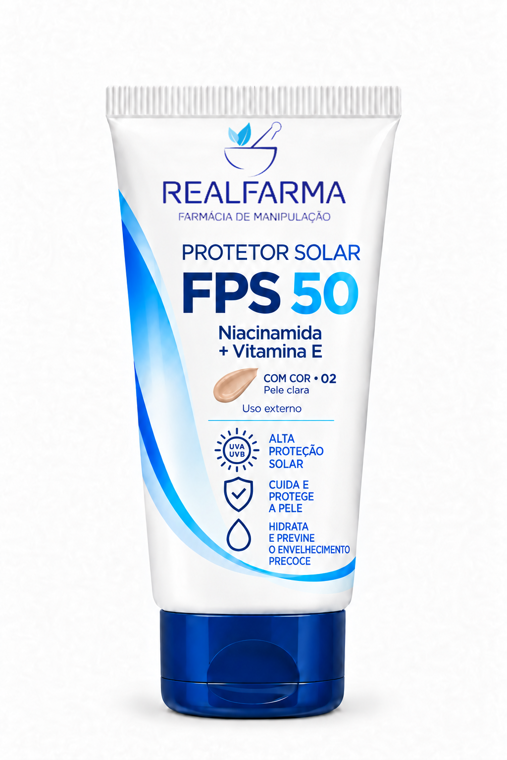 Protetor solar FPS 50 cor 02