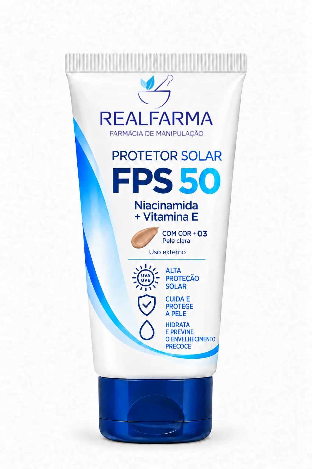 Protetor solar FPS 50 cor 03
